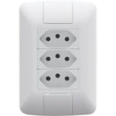 Tomada Tripla Tramontina Aria